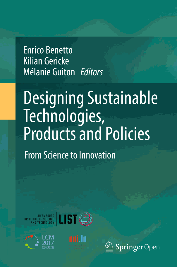 Designing Sustainable Technologies, Products and Policies