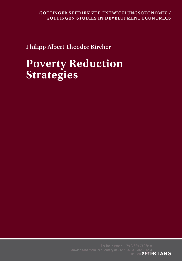 Poverty Reduction Strategies