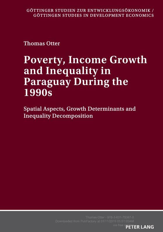 Poverty, Income Growth and Inequality in Paraguay During the 1990s