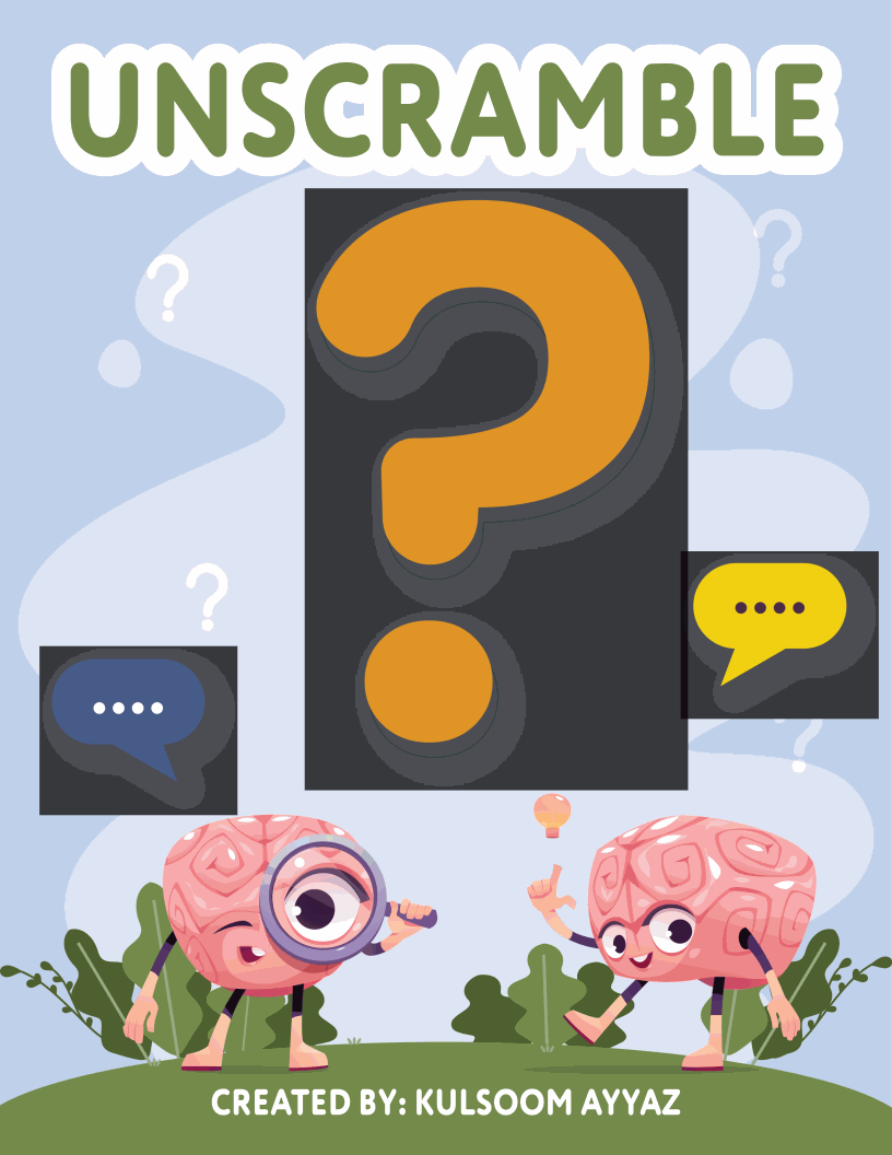 Unscramble (26p)
