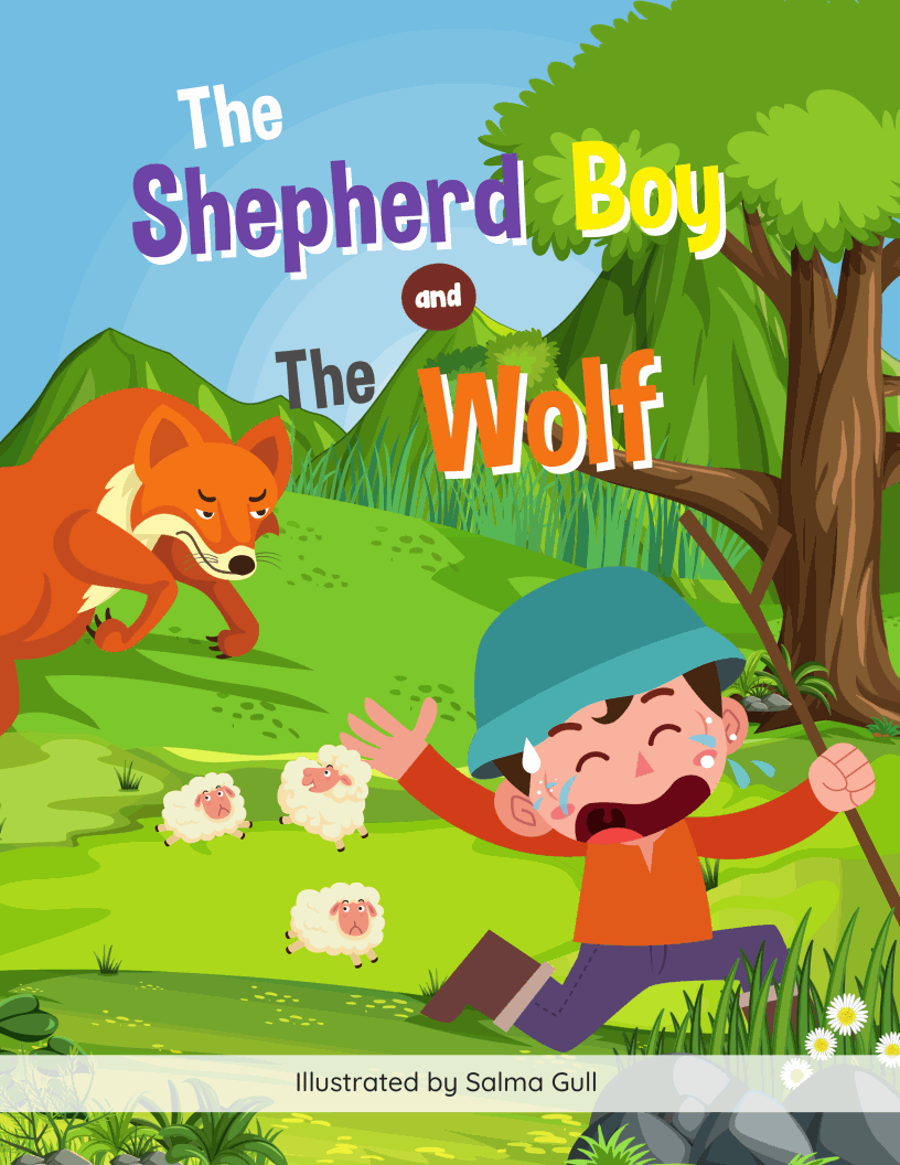 The Shepherd Boy and the Wolf (10p)