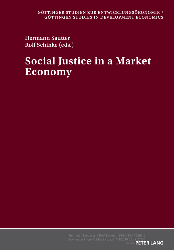 Social Justice in a Market Economy