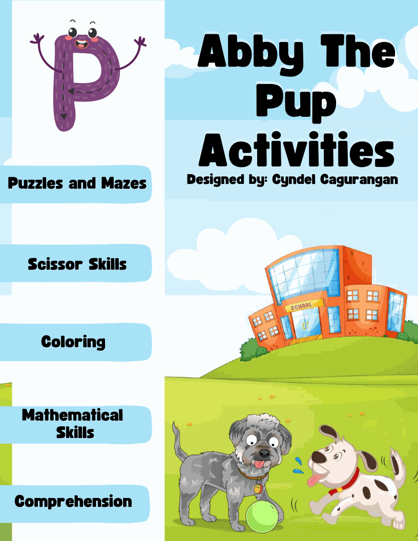 Abby the Pup Activities (50p)
