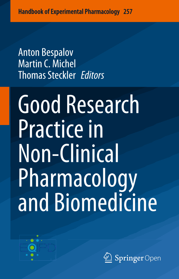 Good Research Practice in Non-Clinical Pharmacology and Biomedicine