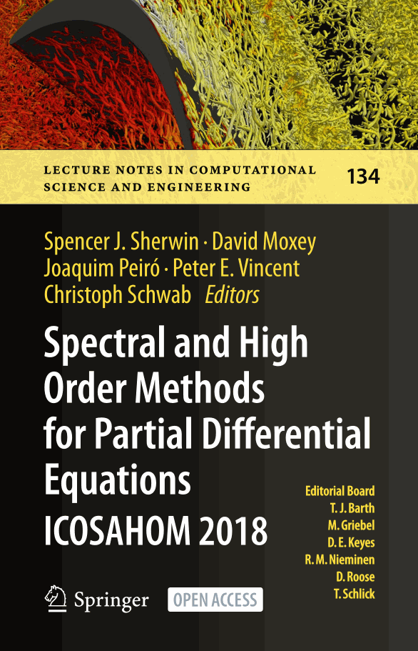 Spectral and High Order Methods for Partial Differential Equations ICOSAHOM 2018