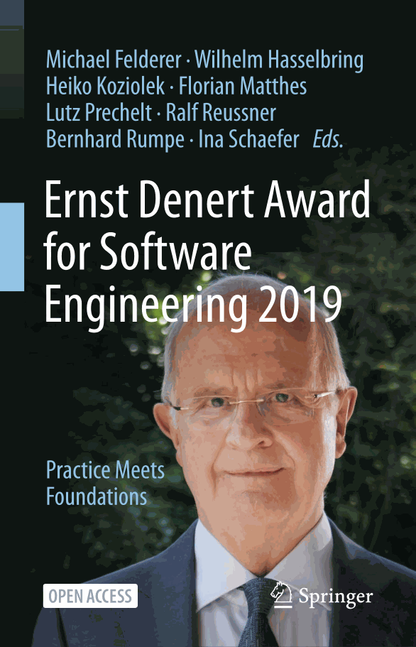 Ernst Denert Award for Software Engineering 2019