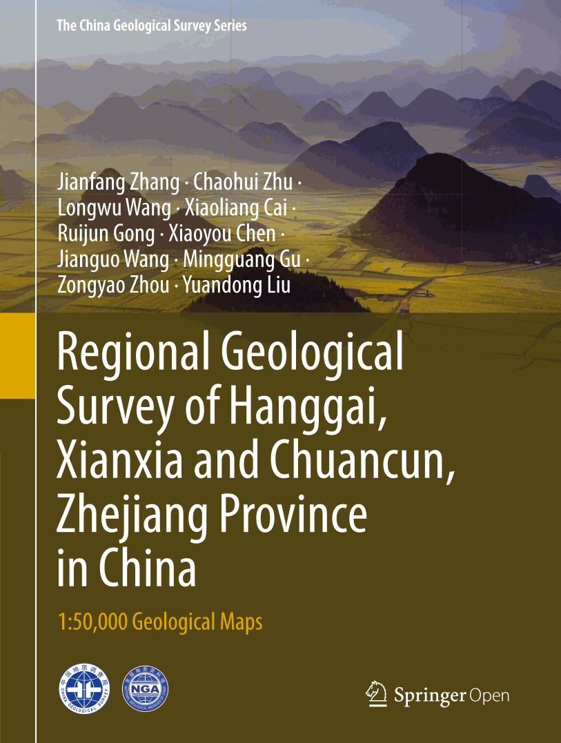 Regional Geological Survey of Hanggai, Xianxia and Chuancun, Zhejiang Province in China