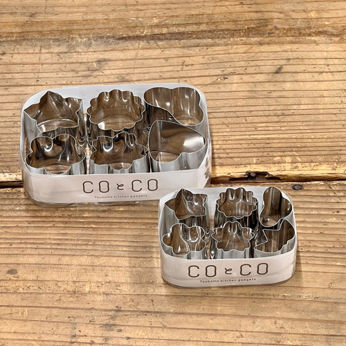 COとCO ビスケット抜き型 6ピース クッキー | 内藤金物店 | 静岡県富士
