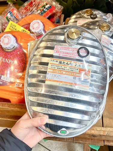 トタンの湯たんぽ2.6L 土井金属化成 | 内藤金物店 | 静岡県富士市吉原