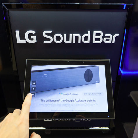 LG Soundbar Wall - Update: SL9