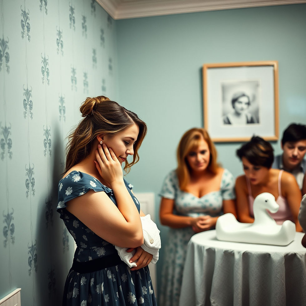 Feeling emotional at celebration