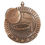 Thumbnail: Basketball Star Medal 2.75"