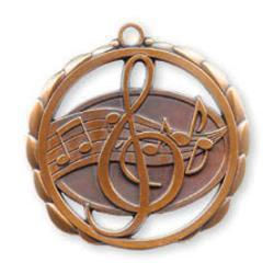 Thumbnail: Music Medal 2.25"