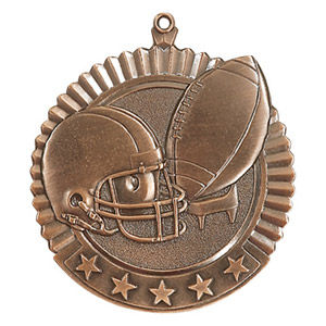 Thumbnail: Football Star Medal 2.75"