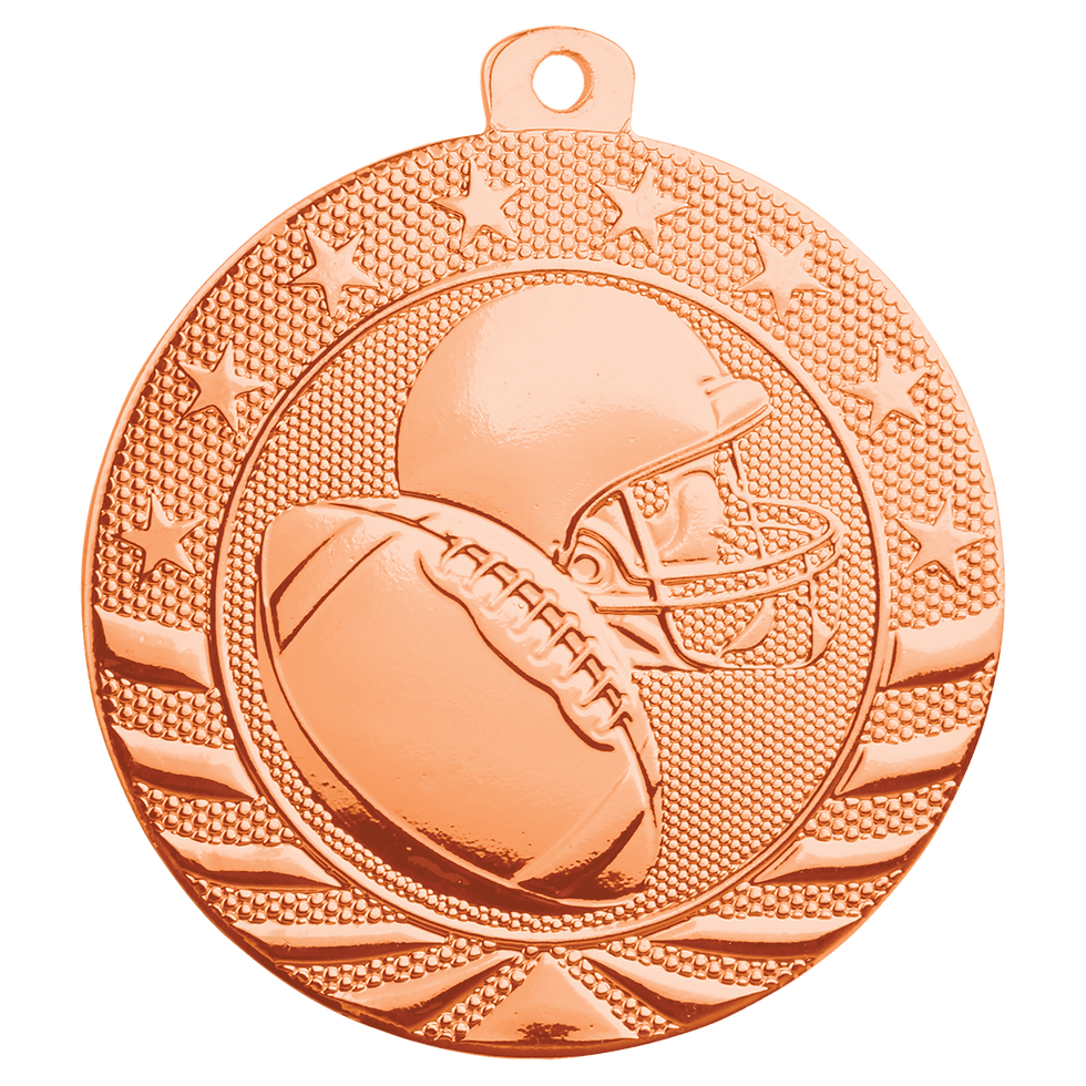 Thumbnail: Football Starbrite Medal 2"