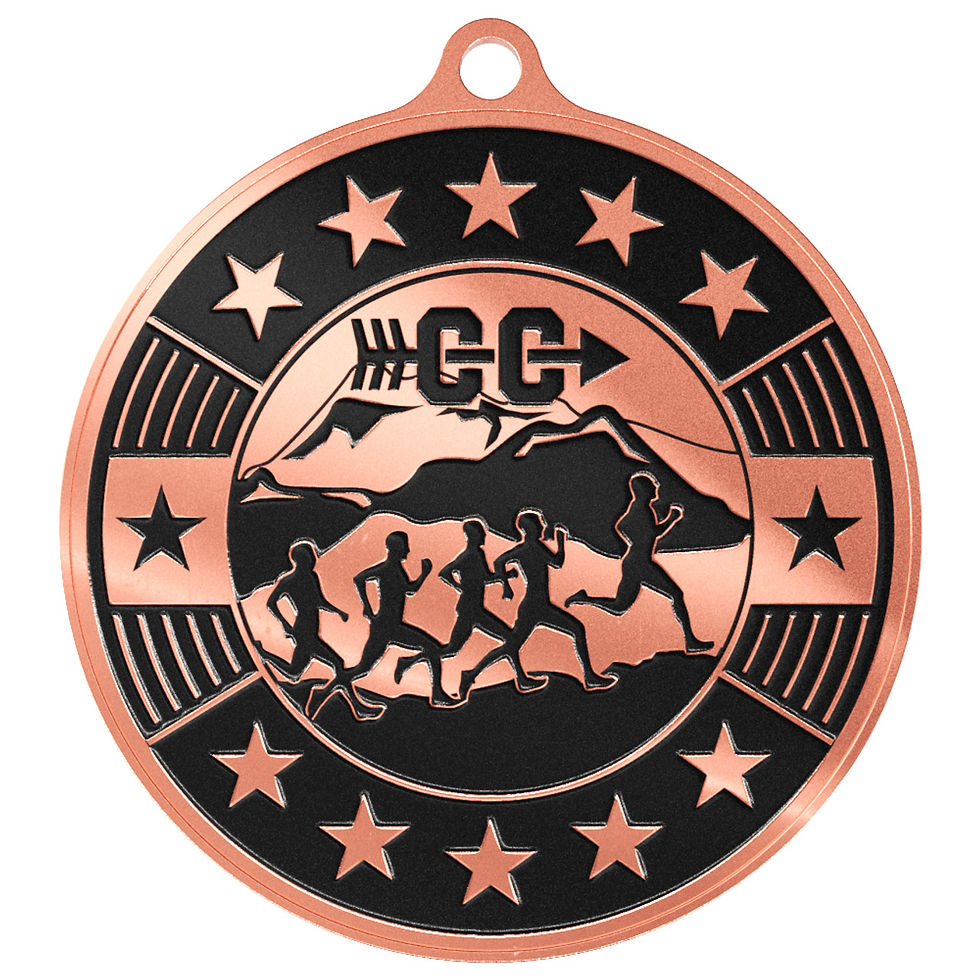Thumbnail: Cross Country Simucast Medal 2 1/8"