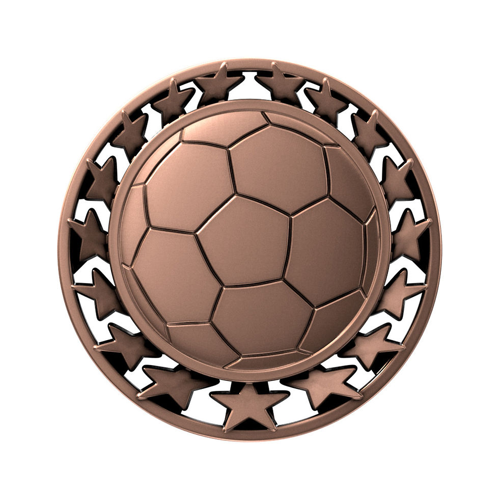 Thumbnail: Soccer Star Medal 2.5"