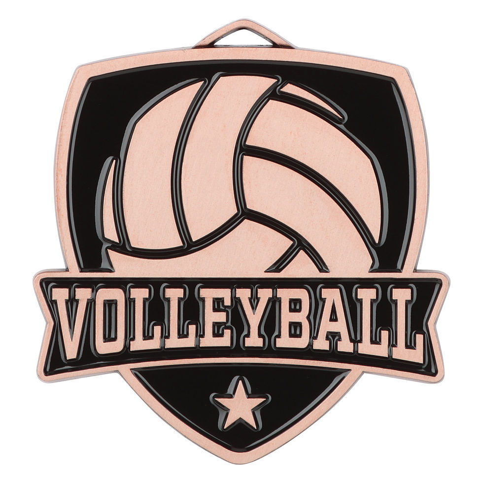 Thumbnail: Volleyball Shield Medal 2.5"
