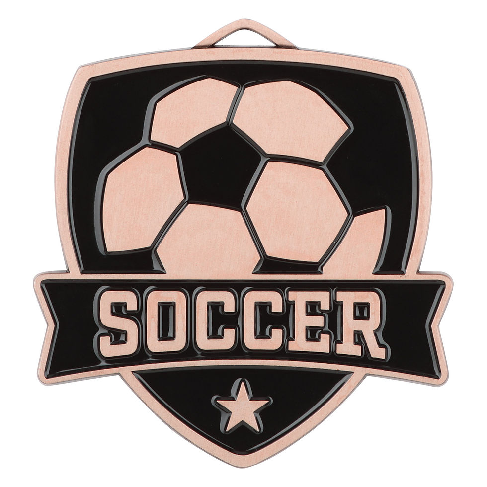 Thumbnail: Soccer Shield Medal 2.5"