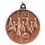 Thumbnail: Bowling High Relief Medal 2"
