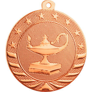 Thumbnail: Lamp of Knowledge Starbrite Medal 2"