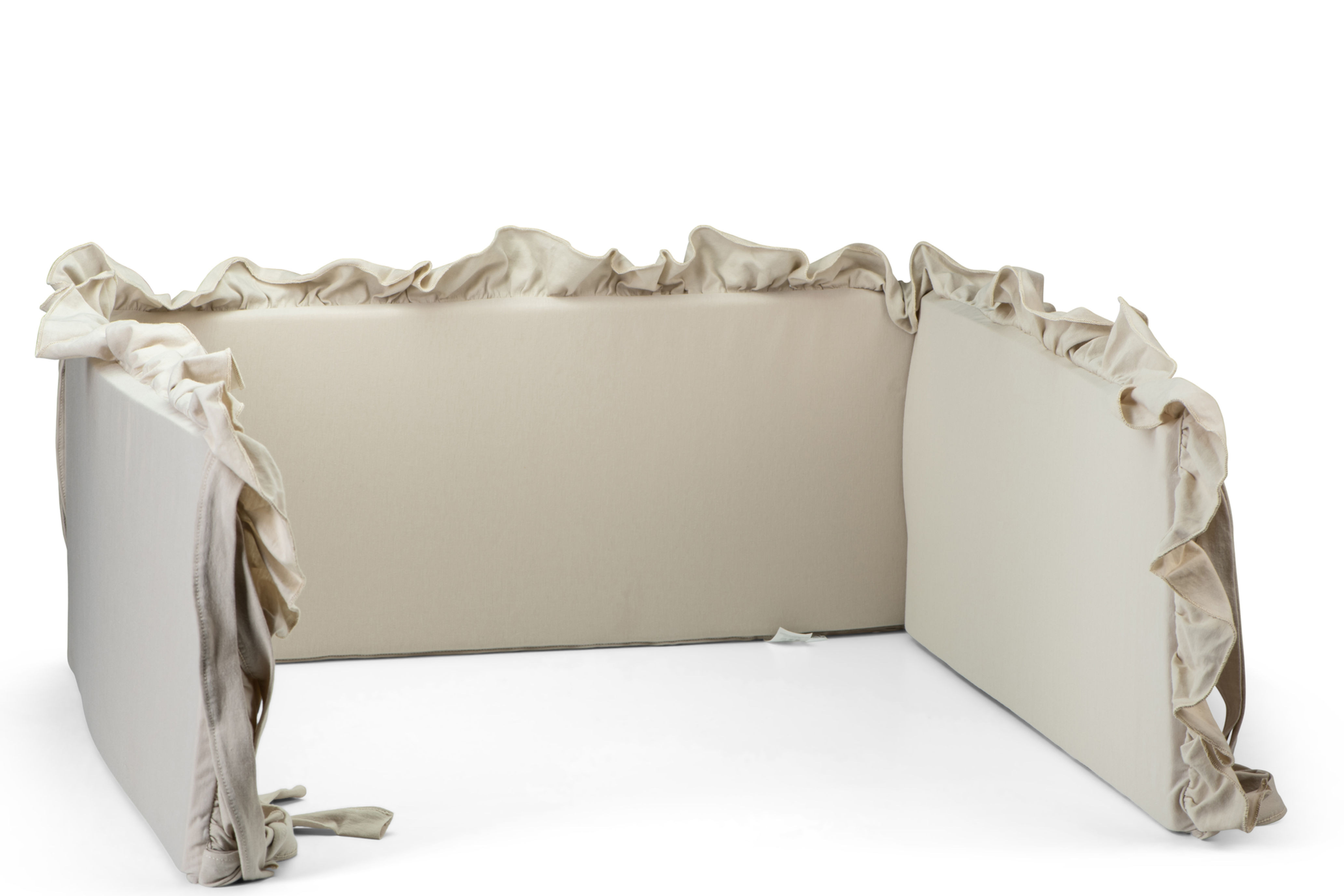 מגן ראש למיטת תינוק מלמלה בז