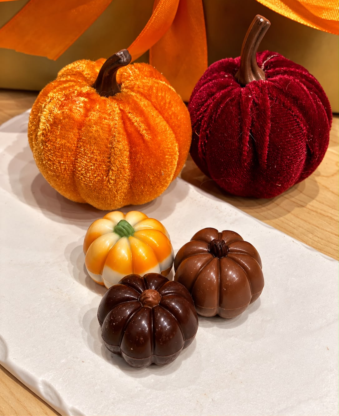 Mixed Praline Pumpkins