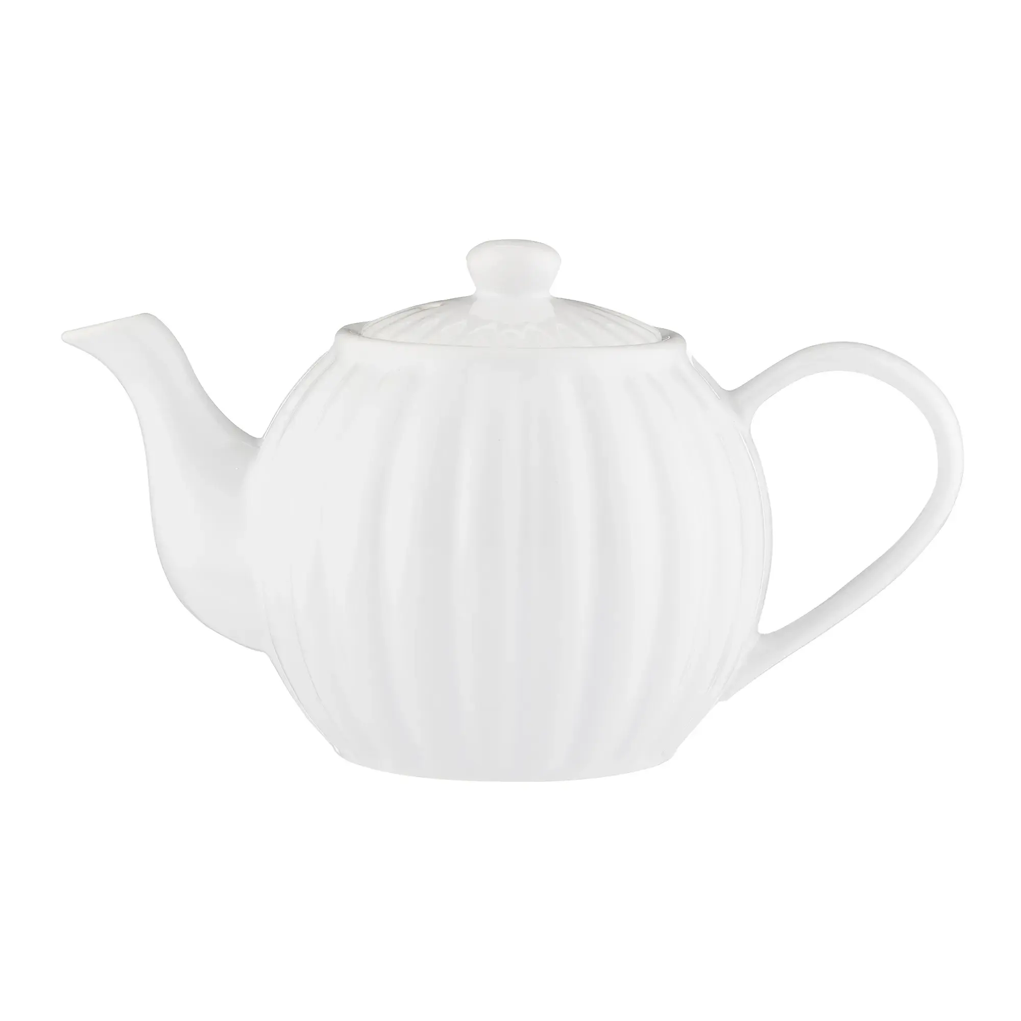 6 cup Teapot - Luxe White