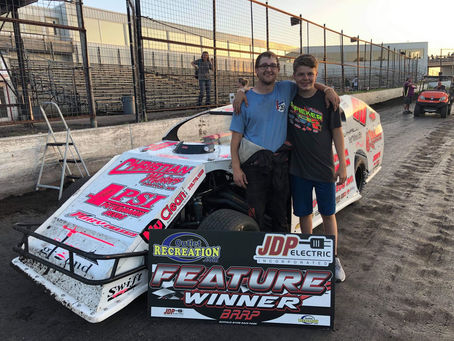 Hall and Wilke Put on Shows at Buffalo River; Crandall Picks Up 1st Win at Viking