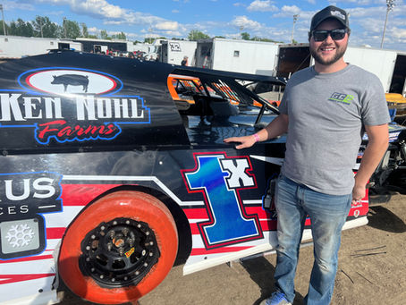 Engebretson in hot pursuit of track championship at Viking Speedway