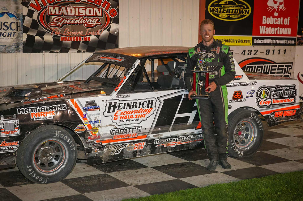 Flickinger continues rise in Wissota Street Stock division