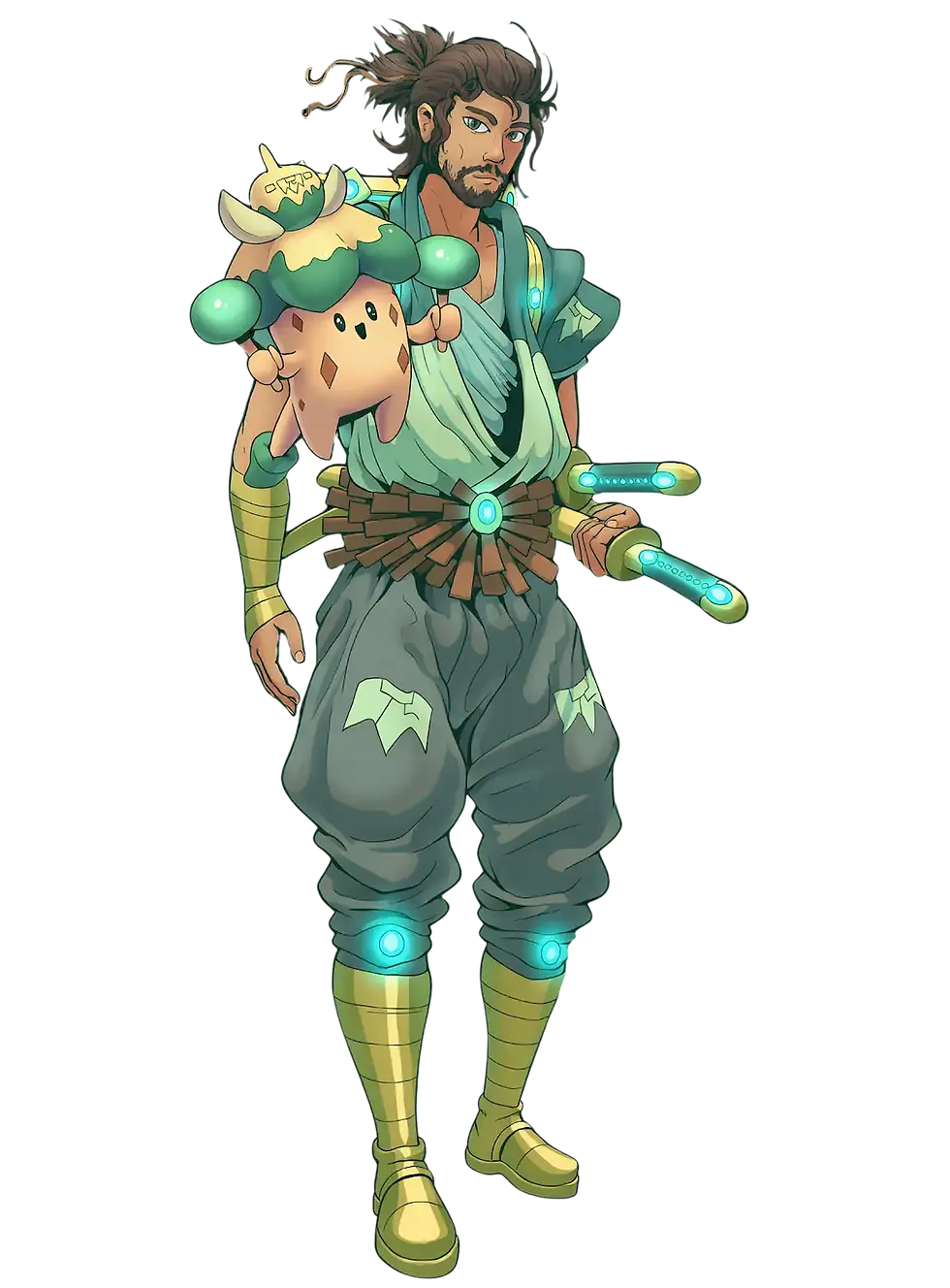 Musashi & Pet (Full Body).webp