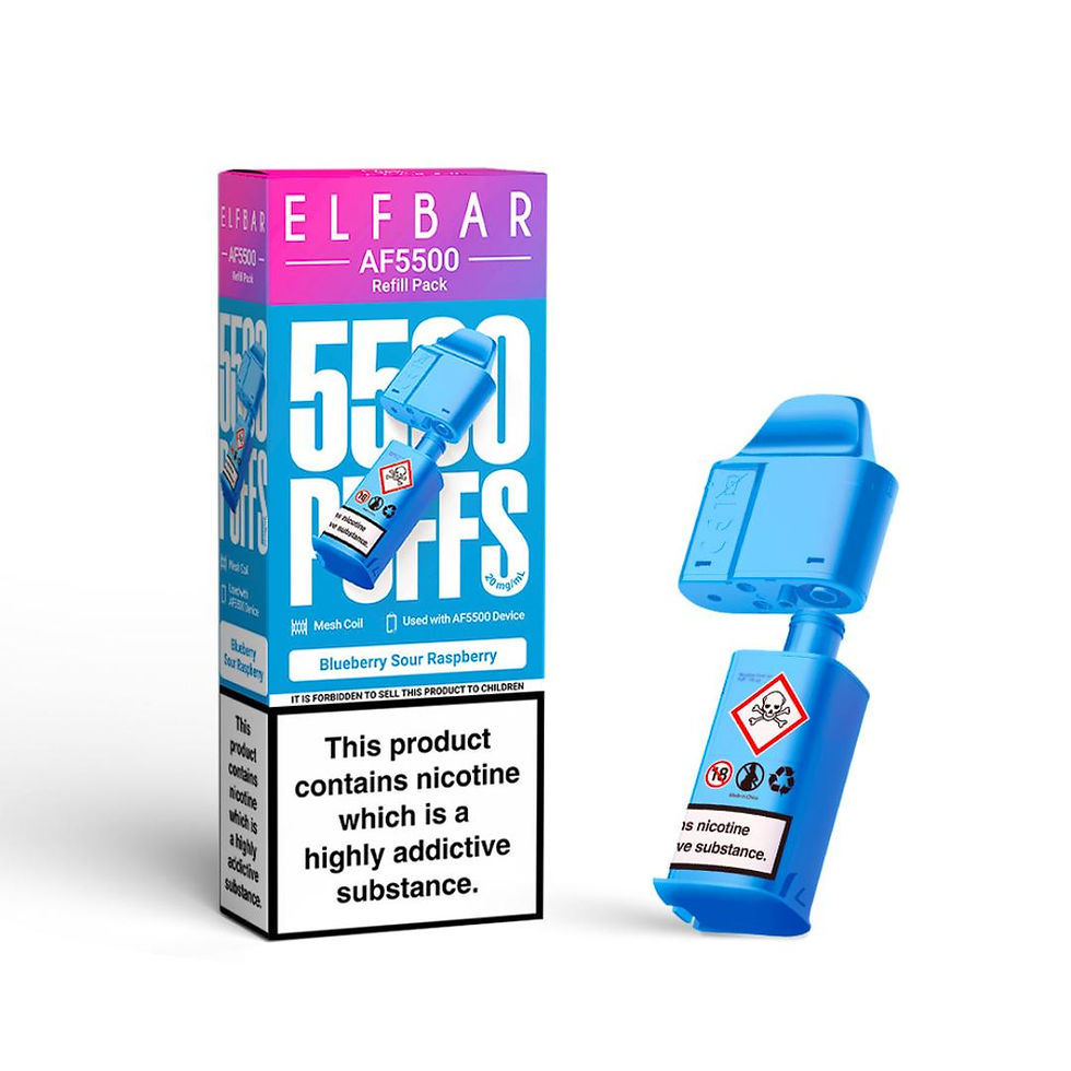 Elf Bar AF5500 Refill Pods Blueberry Sour Raspberry