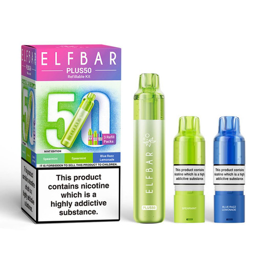 elf bar plus 50 refill Elf Bar Prefilled and Refillable Vape Pods