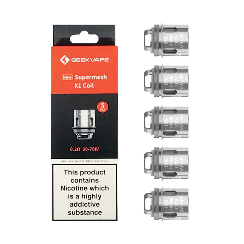 Geekvape supermesh x1 coils pack of 5