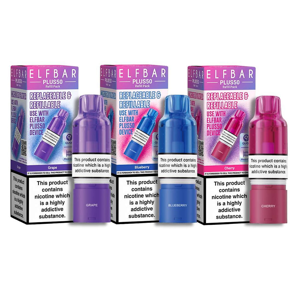 Elfbar plus50 refill pods