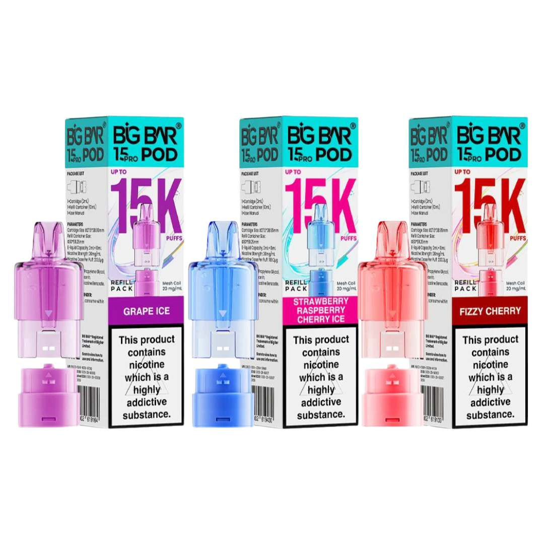Big Bar 15k Pro Refill Pods