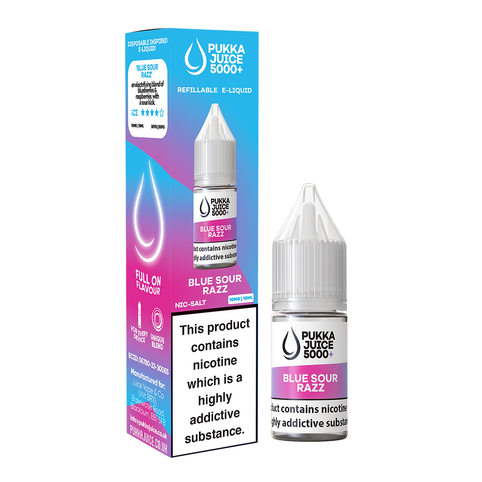 Pukka Juice 5000+ Blue Sour Razz