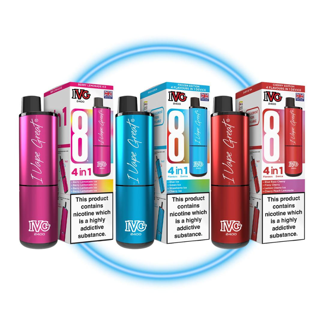 Ivg 2400 4 in 1 vape kit