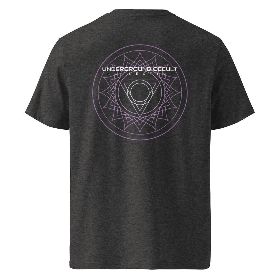 Thumbnail: "Throat Chakra" - John Stream X Profound.1 Unisex organic ribbed neck t-shirt