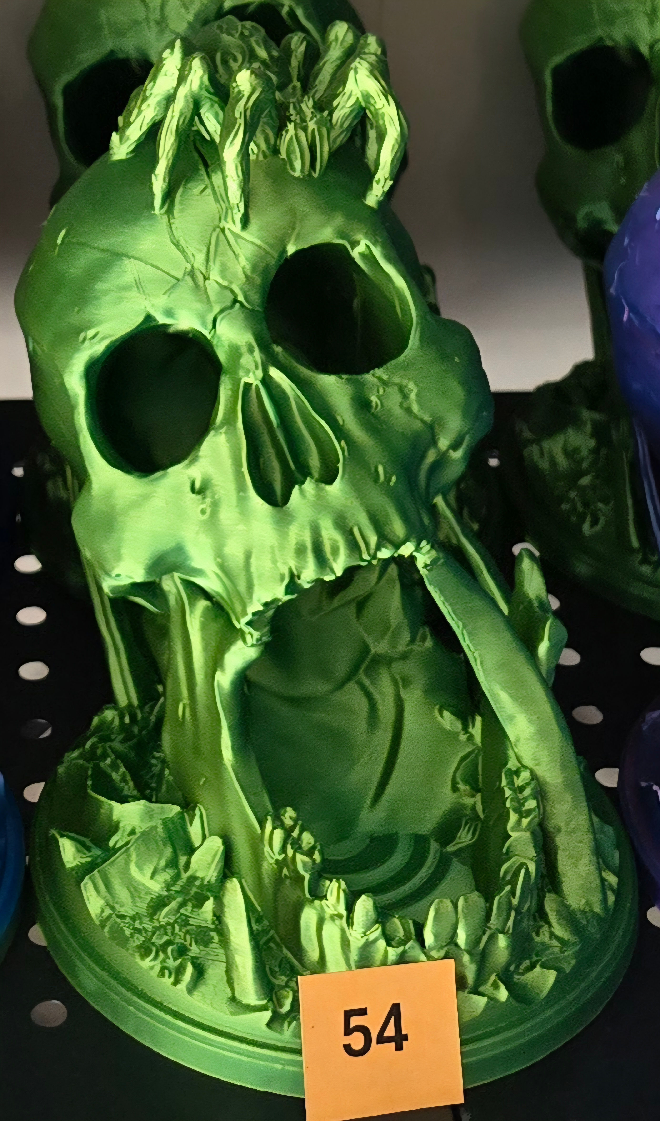 Skull Dice Tower - Green