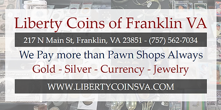 Liberty Coins of Franklin VA