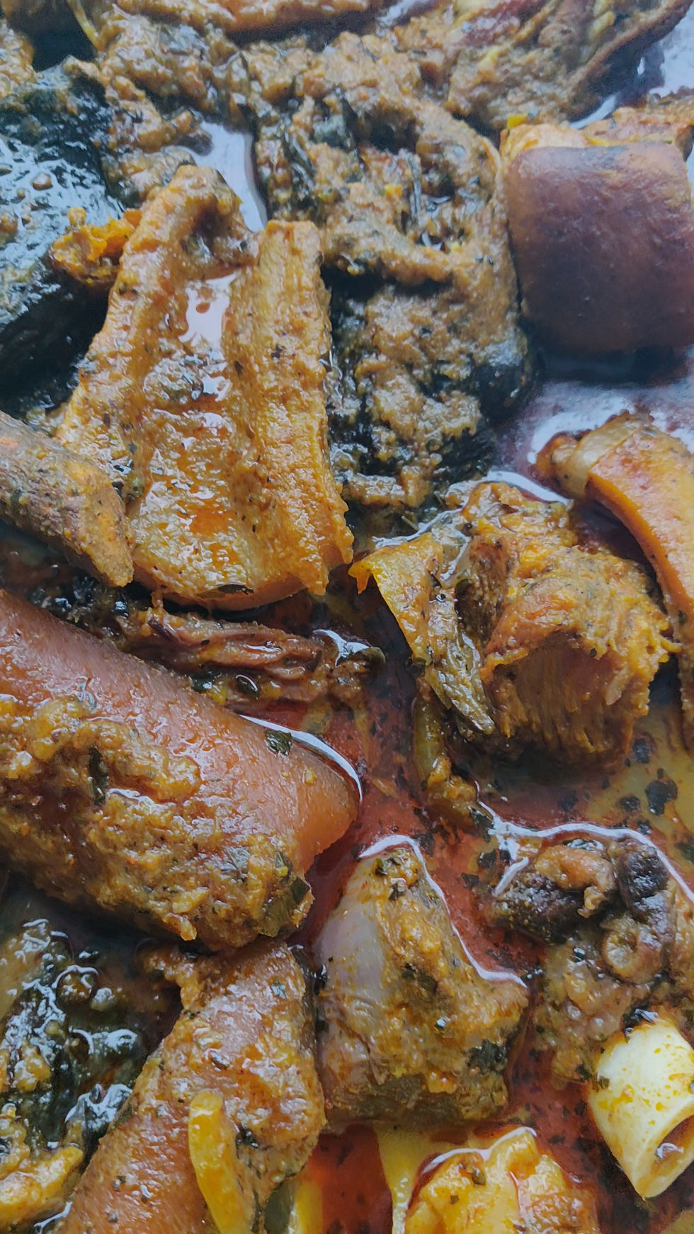 Thumbnail: Dehydrated Palm Fruit Pulp for Banga Soup, Ofe Akwu, Ofe Oha, etc.