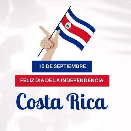 Celebración del 202 Aniversario de la Indepencia de Costa Rica 庆祝哥斯达黎加独立202周年
