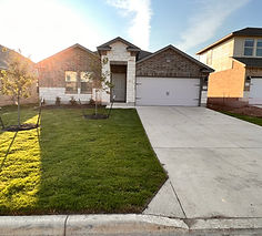 Image of a freshly mowed lawn, showcasing Mow X's mowing services and attention to detail