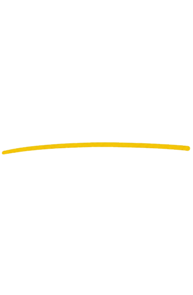 doodle under line golden-yellow line_edi