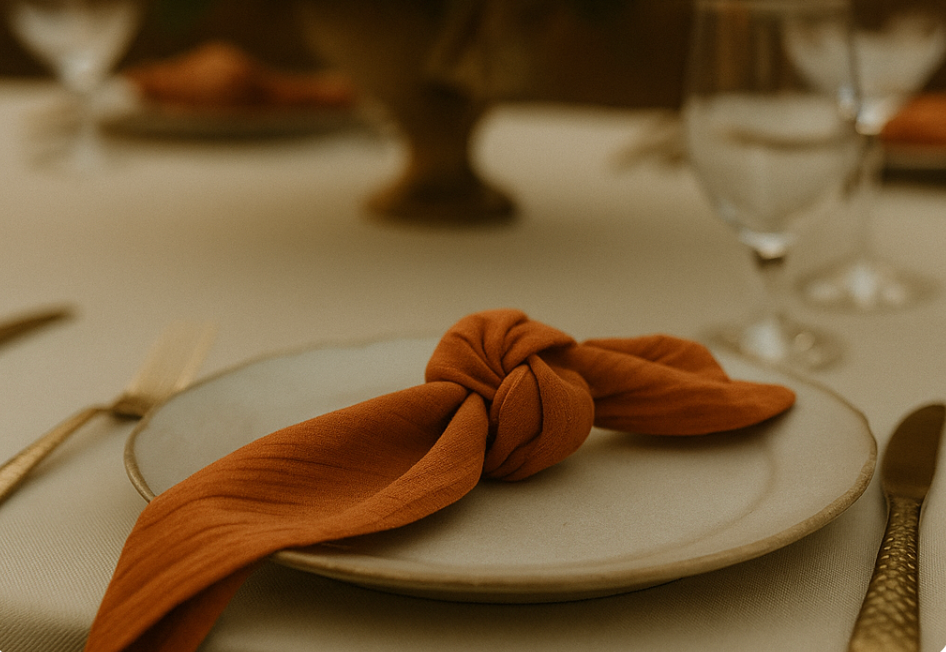 Wedding Napkin Ideas: The Small Detail That Makes a Big Statement