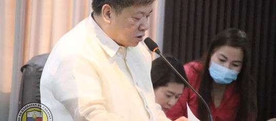 Pagsemento sa  dalan, drainages sa Bulua gisuportahan sa Konseho