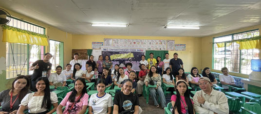 Daba misuporta sa Project Pagbasa sa kabataan sa CDO