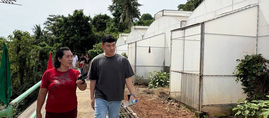 Pascual joins launch of organic vegetable production program in Tablon